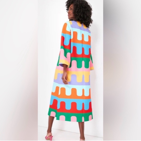 Tuckernuck x Atlantic Pacific Del Mar Disco Hutton Midi Dress - Picture 3 of 10